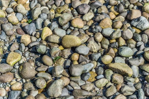 Preview: Smooth Rocks on a Beach, Close Up View