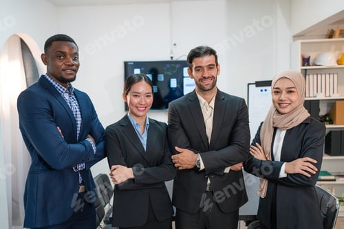 Preview: Successful business team Brainstorm Working Concept.