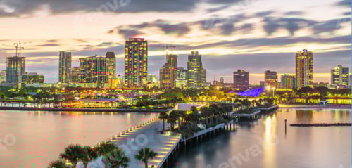 Preview: St. Petersburg, Florida, USA Downtown From the Pier