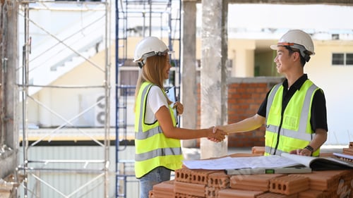 Preview: Team of workers conclude an agreement.