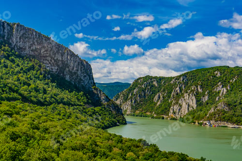 Preview: Danube gorge at Djerdap in Serbia