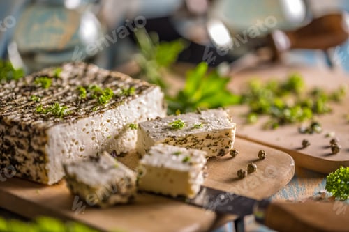 Preview: Cheese with fresh herbs
