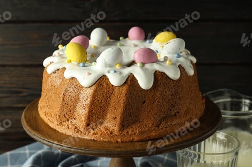 Preview: Concept of tasty Easter food, close up