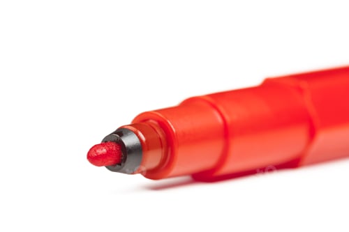 Preview: Color pen close up. close up. creative photo