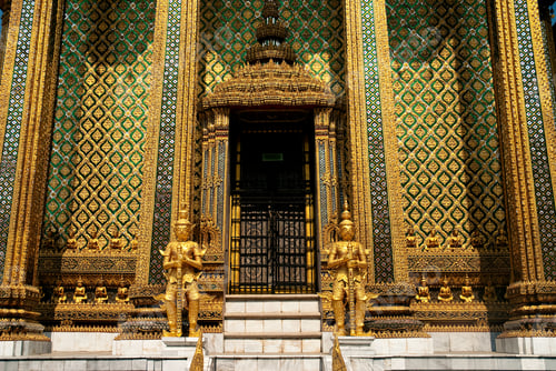 Preview: buddhist temple in grand palace bangkok thailand asia