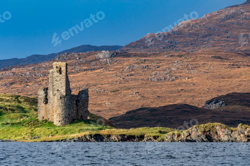 Preview: Ardvreck Castle at Loch Assynt - Scotland