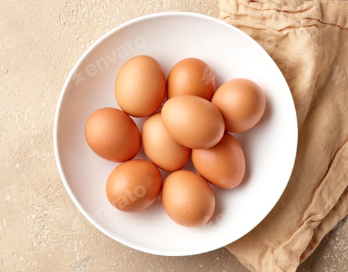 Preview: brown chicken eggs