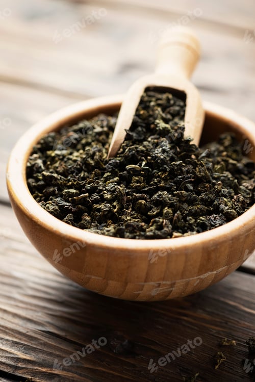 raw green tea