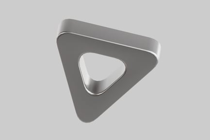Preview: Rounded triangular frame
