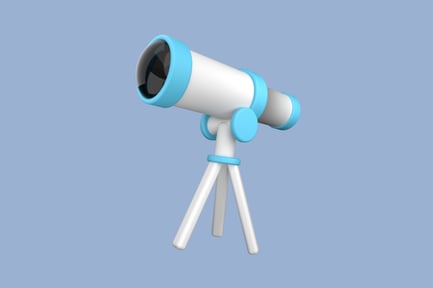 Preview: Telescope 3D Illustration
