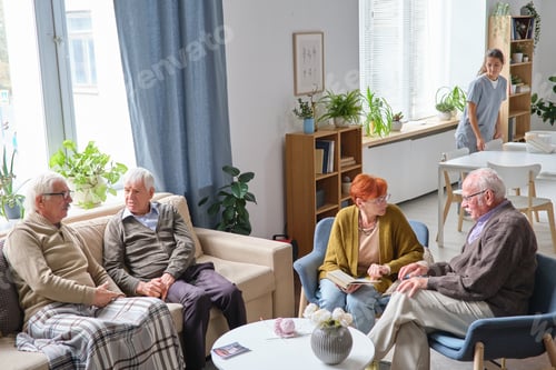 Preview: Elderly people in nursing home