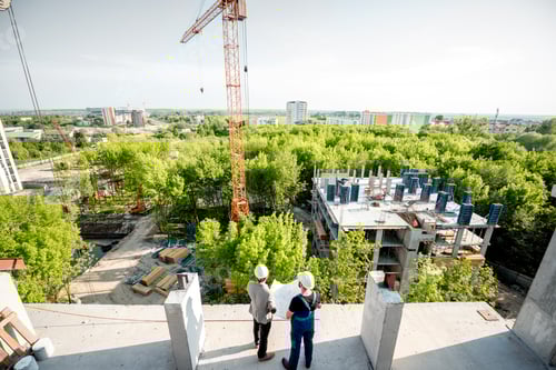 Preview: Construction site with workers