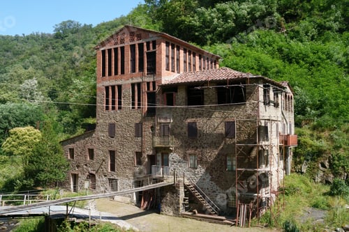 Preview: Historic paper factories near Villa Basilica, Tuscany, Italy
