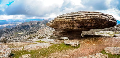 Preview: Limestone landscape in Torcal de Antequera, Spain