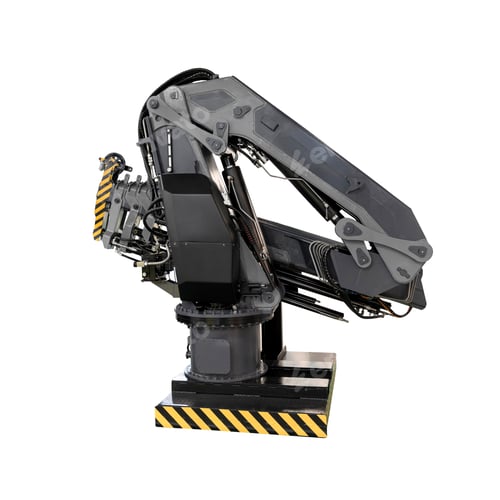 Preview: Manipulator with crane Isolated on white background