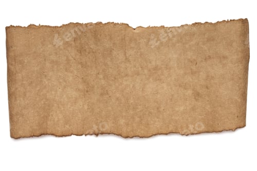 Preview: blank paper sheet texture isolated on white