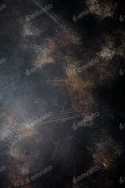 Preview: Dark brown stone or slate wall. Grunge texture background