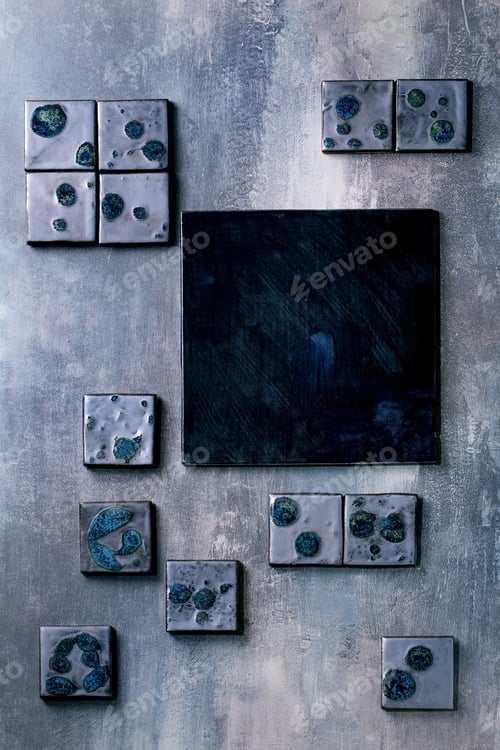Preview: Textured ceramic tiles for background