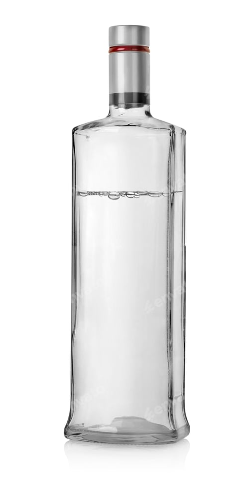 Preview: Bottle of vodka with cover