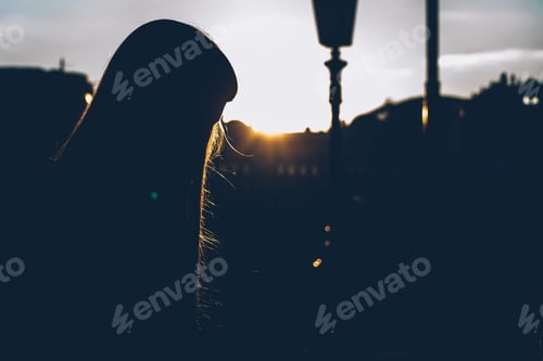 Preview: Silhouette of a girl