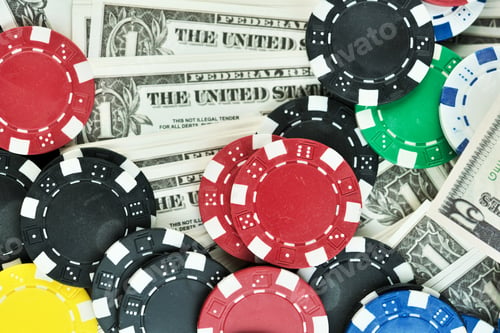Preview: Money Chips and Gambling Cards