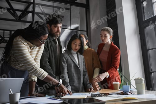 Preview: Diverse Business Team Collaborating