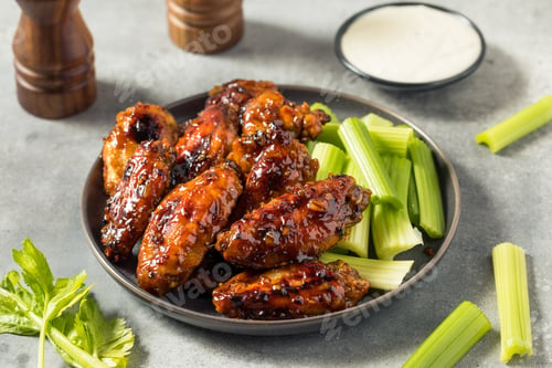 Preview: Homemade Asian Honey Garlic Chicken Wings