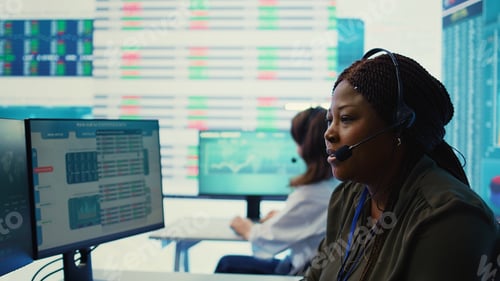 Preview: Project leader conducts a market research for progress achievement