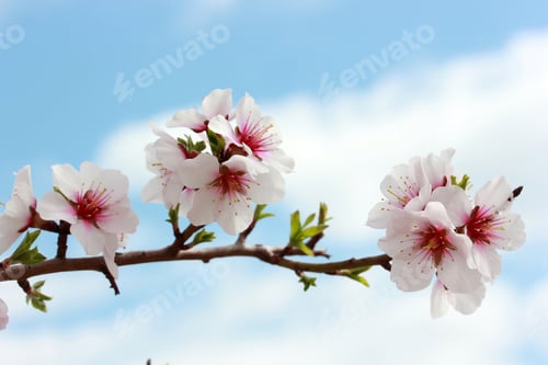 Preview: tree blooming in spring