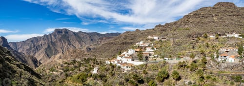 Preview: El Carrizal de Tejeda village in Grand Canary Island, Spain