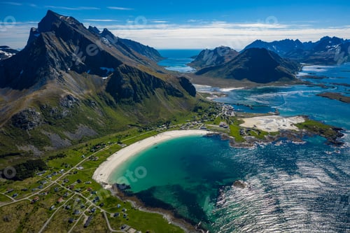 Preview: Lofoten is an archipelago in the county of Nordland, Norway.