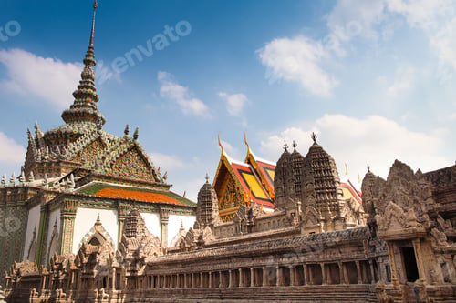 Preview: Phra Kaeo, Temple of the Emerald Buddha,Bangkok Thailand