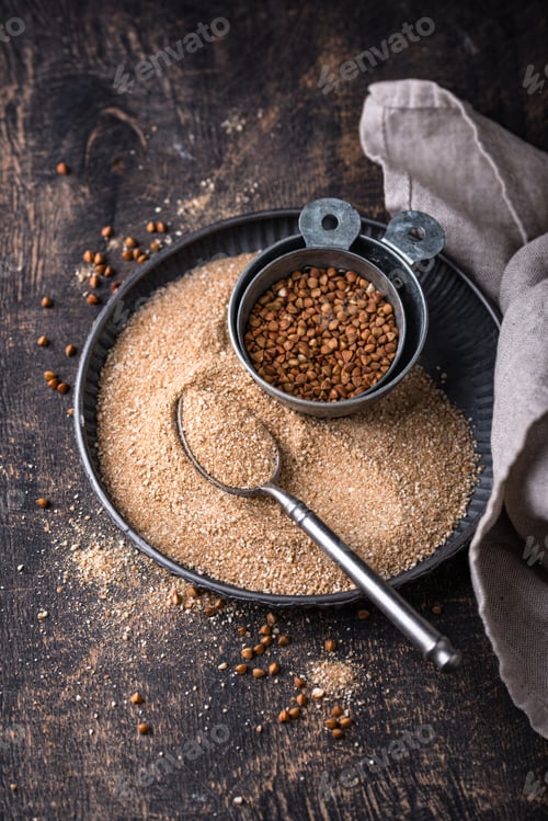 Preview: Gluten free healthy organic buckwheat flour