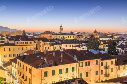 Preview: Pisa, Italy Town Skyline with Tuscan Architecture