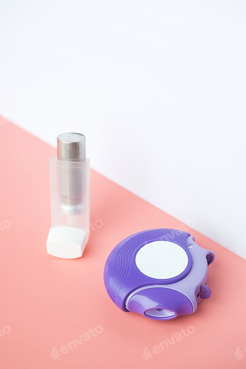 Preview: Asthma inhalers prevent asthma attack. Aerosols for inhalation, treatment of bronchial asthma.