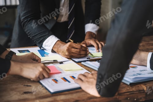 Preview: Project manager working and update tasks with milestones progress planning and professional investor