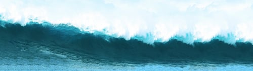 Preview: Big Blue Surfing Wave Breaks in Ocean