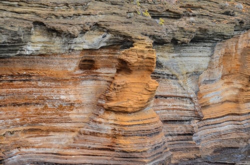 Preview: Beautiful shot of basaltic gran canaria of canary islands in spain