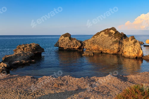 Preview: stones in sea