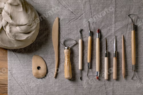 Preview: Set for pottery hobby
