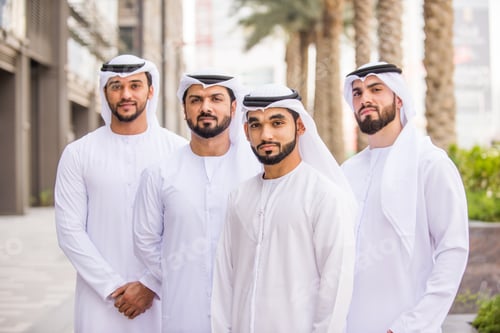 Preview: Group of businessmen in Dubai
