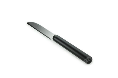 Preview: Short cooking knife isolated on white background