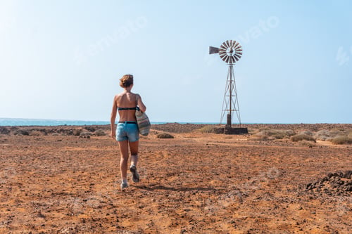 Preview: Las Salinas de Lobos on the Isla de Lobos, along the island of Fuerteventura