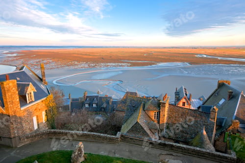 Preview: view from Mont Saint-Michel abbey