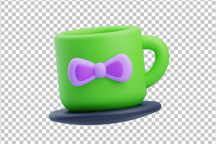 Preview: Cup 3D Icon
