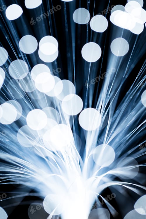 Preview: Blue shining fiber optic