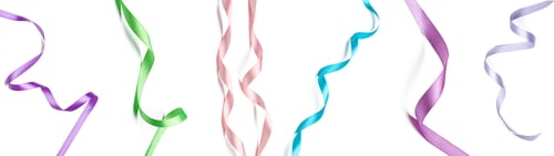 Preview: ribbon on a white background