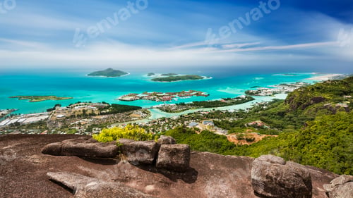 Preview: Mahe Long Exposure View, Seychelles