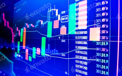 Preview: Currency exchange data graph and charts