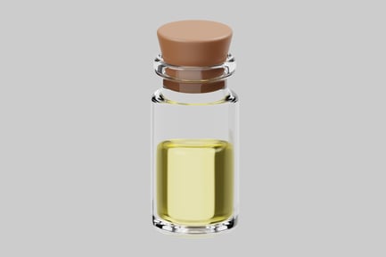 Preview: Essential oil bottle with cork